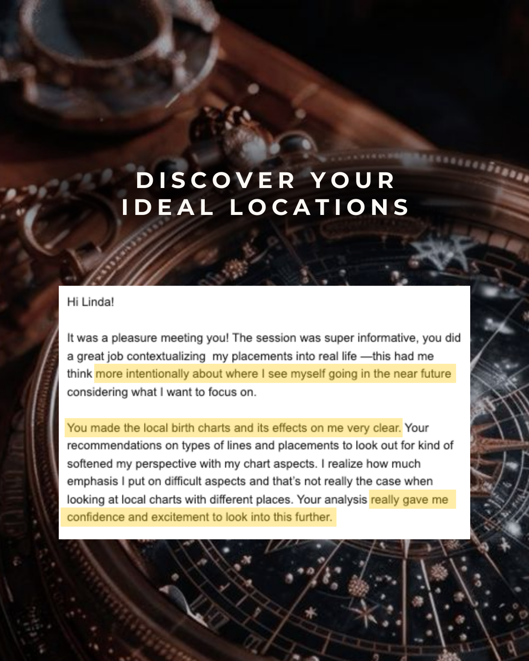 Astrocartography Session (Relocation)