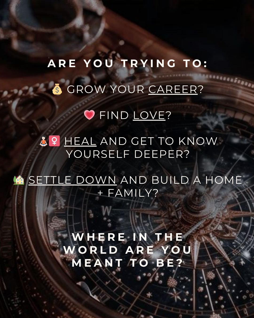 Astrocartography Session (Relocation)